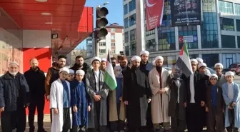 Kahramanmaraş'ta şehitleri anma ve Filistin'e destek programı düzenlendi