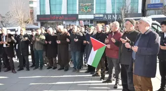 Muş'ta İsrail'in Gazze'ye yönelik saldırıları protesto edildi