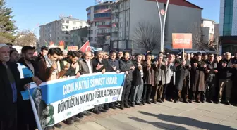 Muş'ta İsrail'in Gazze'ye yönelik saldırıları protesto edildi