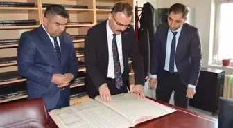 Hakkari Şemdinli Kaymakamı Ali Ekber Ateş, İlçedeki Kurumları Ziyaret Etti