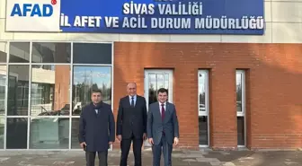 Gürün Kaymakamı AFAD Müdürlüğünü ziyaret etti