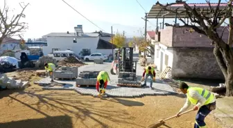 Aydın Büyükşehir Belediyesi Buharkent'te Altyapı ve Üstyapı Çalışmalarını Sürdürüyor