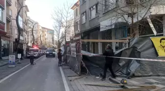 Bolu Valiliği tarafından acil yıkım kararı alınan binada facianın eşiğinden dönüldü