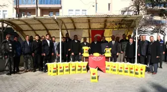 Bozüyük'te Yem Bitkileri Üretimini Geliştirme Projesi kapsamında çiftçilere yonca tohumu dağıtıldı