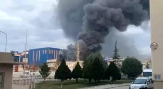 Bursa'da Plastik Toplama Fabrikasında Yangın Çıktı