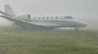 Atatürk Havalimanı'ndan kalkan özel jet Diyarbakır Havalimanı'na inişi sırasında pistten çıktı