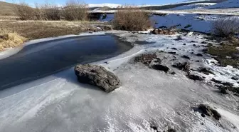 Erzurum, Ardahan ve Kars'ta Soğuk Hava ve Buzlanma Etkisi