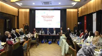 Kahramanmaraş Valisi ve kent protokolü şehit çocuklarıyla buluştu