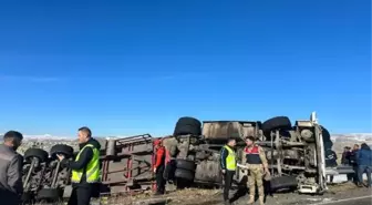 KARS'ta meydana gelen trafik kazalarında 5 kişi yaralandı