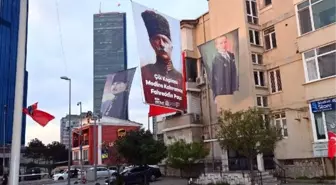 Beşiktaş Belediyesi, Suudi Arabistan İstanbul Başkonsolosluğu'nun yerine Atatürk ve Fahreddin Paşa'nın görsellerini astı