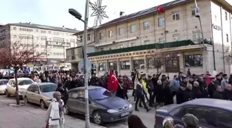 Erzurum Ülkü Ocakları Terör Saldırılarını Protesto Etti