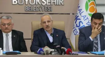 Ulaştırma ve Altyapı Bakanı Malatya'yı ziyaret etti