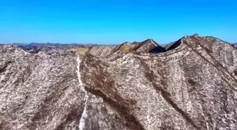 Çin Seddi'nin Kar Altındaki Görüntüleri