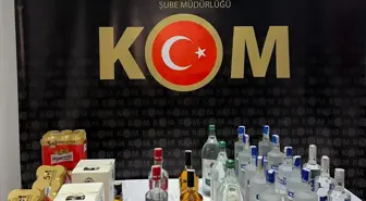 Edirne'de Gümrük Kaçağı İçki Operasyonu