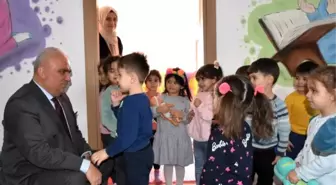 Bilecik İl Müftüsü Ali Erhun, miniklerle Kur'an Kursları'nda buluştu