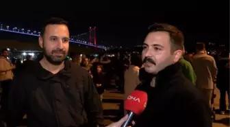 Beşiktaş Ortaköy'de Yılbaşı Yoğunluğu