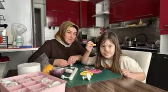 Serebral Palsili Kızının Tedavisi İçin Pasta Üreten Anne