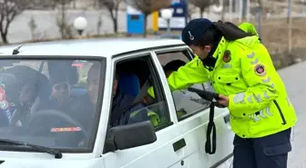 Afyonkarahisar Bolvadin'de Trafik Denetimi Yapıldı