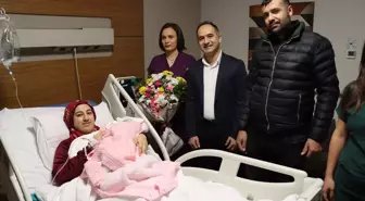 Adana Şehir Eğitim ve Araştırma Hastanesi'nde 2024'ün İlk Bebeği Dünyaya Geldi