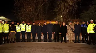 Aksaray Valisi Mehmet Ali Kumbuzoğlu, Kolluk Kuvvetlerini Ziyaret Ederek Yeni Yılını Kutladı