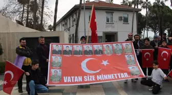Alanya'da Şehitler Anıldı, PKK ve İsrail Protesto Edildi