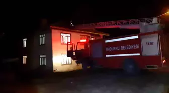 Mudurnu'da Ahşap Evde Çıkan Yangına Erken Müdahale