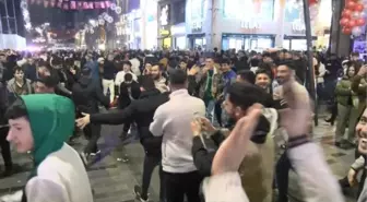 İstiklal Caddesi'nde Yeni Yıl Coşkusu
