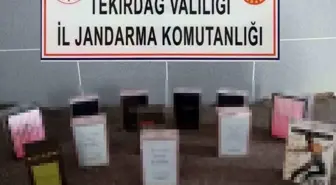 Tekirdağ'da Gümrük Kaçağı Parfüm Ele Geçirildi