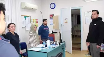Denizli'nin Çal Kaymakamı Yılbaşında Güvenlik Güçlerini Ziyaret Etti