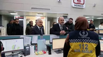 Ordu Protokolü Yılbaşı Gecesi Görevde Olanları Ziyaret Etti