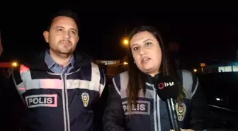 Adana'da şehit polis memurlarının kızları yeni yıla görevleri başında girdi