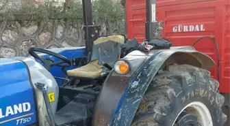 Tokat'ta traktör römorkundaki tekerin üzerine devrildiği kişi hayatını kaybetti