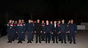 Denizli Valisi Ömer Faruk Coşkun, Yılbaşında Güvenlik Güçleri ve Sağlık Çalışanlarını Ziyaret Etti