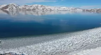 Ağrı'daki Balık Gölü ve çevresi dronla görüntülendi