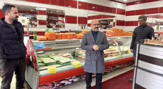 Selim Belediye Başkanı Coşkun Altun, esnafı ziyaret etti