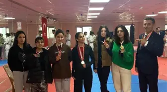 Çermikli Sporcular Okullar Arası Karate İl Birinciliği Müsabakalarında Başarılı