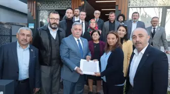 Kocaeli'deki muhtarlar, Hatay'da yapılacak okul için 151 bin 550 lira bağış yaptı