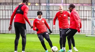 Yılport Samsunspor, VavaCars Fatih Karagümrük maçı için hazırlıklarını sürdürdü