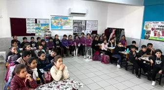 Alanya Belediyesi, Toslak Ketenlik İlkokulu'nda Atıksız Yaşam ve Atıkların Geri Kazanılması Eğitimi Verdi
