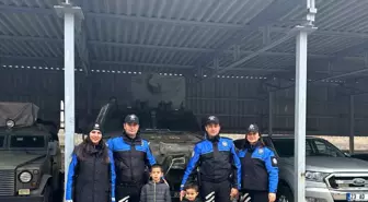 Elazığ'da Polislik Mesleği Hayali Gerçekleşen Kardeşlere Sürpriz