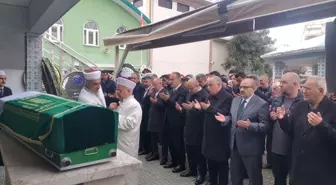 Denizli Valisi Ömer Faruk Coşkun'un annesi son yolculuğuna uğurlandı