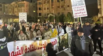 İsrail'in suikasta uğrattığı Hamas lideri için Amman'da oturma eylemi düzenlendi