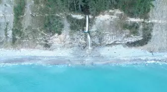 Kastamonu'da Uçarsu Şelalesi'nin güzelliği dikkat çekiyor