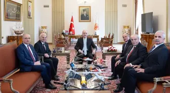 TBMM Başkanı Numan Kurtulmuş, TUSAŞ Yönetim Kurulu Üyelerini Kabul Etti