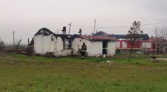 Tekirdağ'da Yangında Bedensel Engelli Yaşlı Adam Hayatını Kaybetti