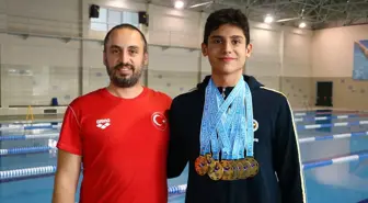 Yüzmede 6 Türkiye Şampiyonluğu Bulunan Emre Onuş, Madalyalarına Yenilerini Eklemek İstiyor