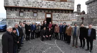 AK Parti Erzurum Milletvekili Mehmet Emin Öz, Erzurum Kent Konseyi'ni ziyaret etti