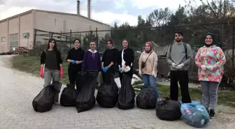 BAİBÜ Öğrencileri Çevre Temizliği İle Farkındalık Oluşturdu