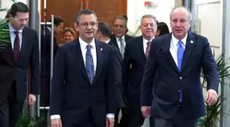 CHP Genel Başkanı Özgür Özel, Memleket Partisi Genel Başkanı Muharrem İnce ile Görüştü