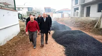 Yeşilyurt Belediyesi, Yakınca Mahallesinde Yol Düzenleme Çalışmalarını İnceledi
